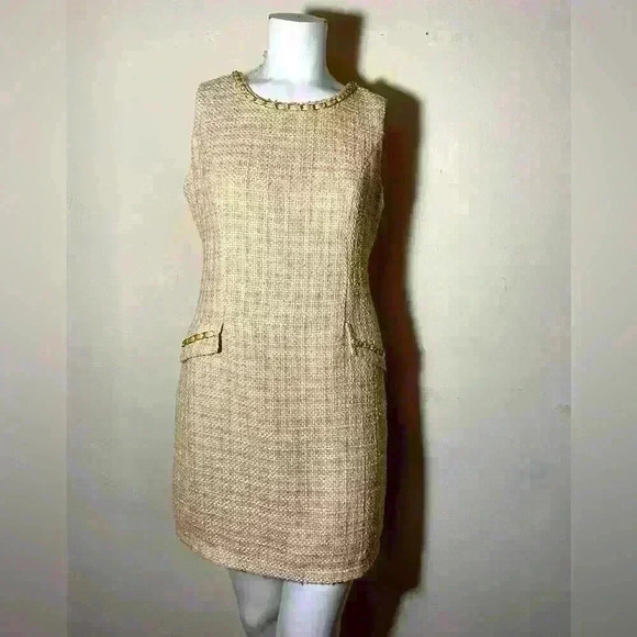 ๐ NWT Forever 21 Tweed Plaid Mini Dress - Picture 1 of 5